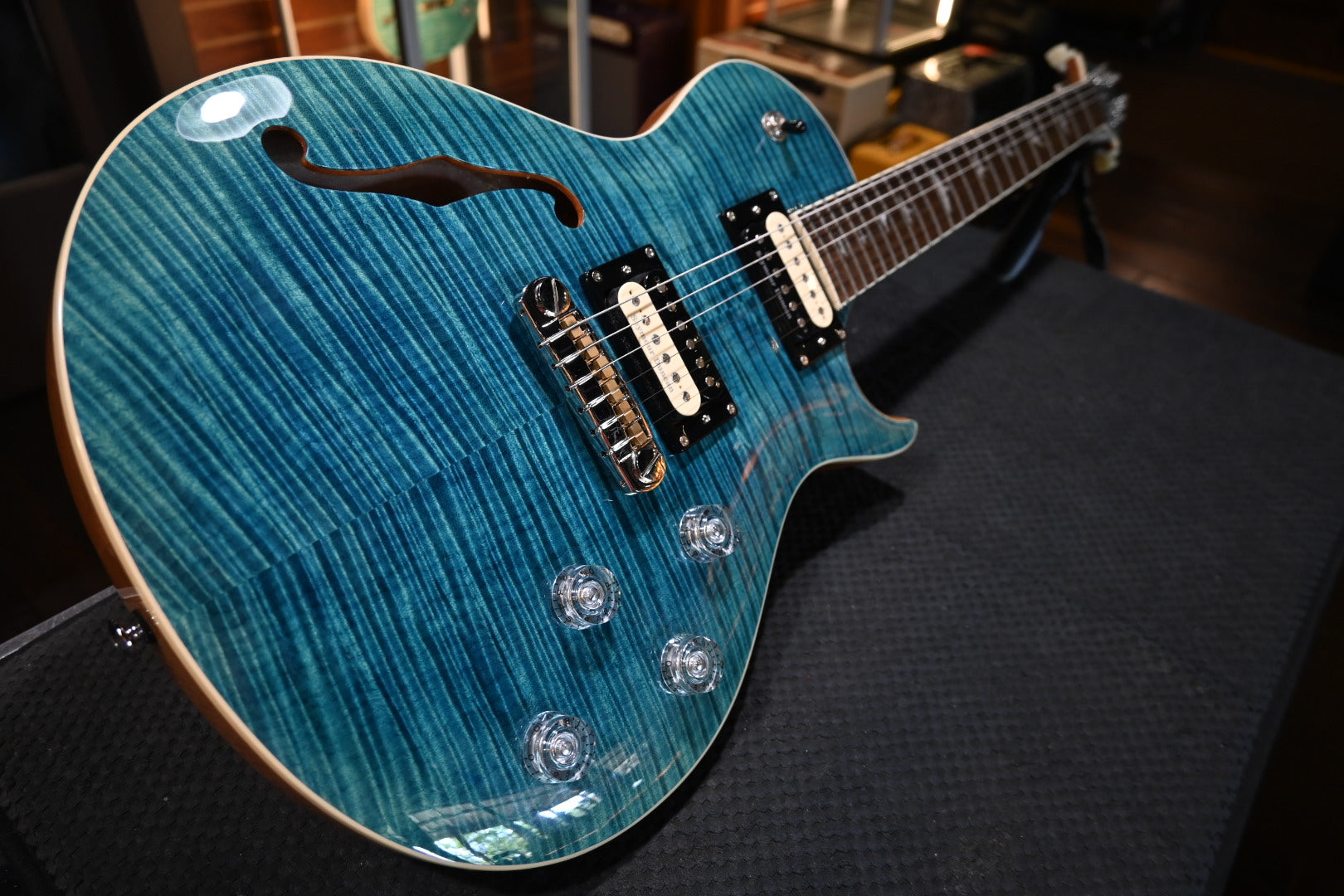 PRS SE Zach Myers - Myers Blue Guitar #0597 USED - Danville Music