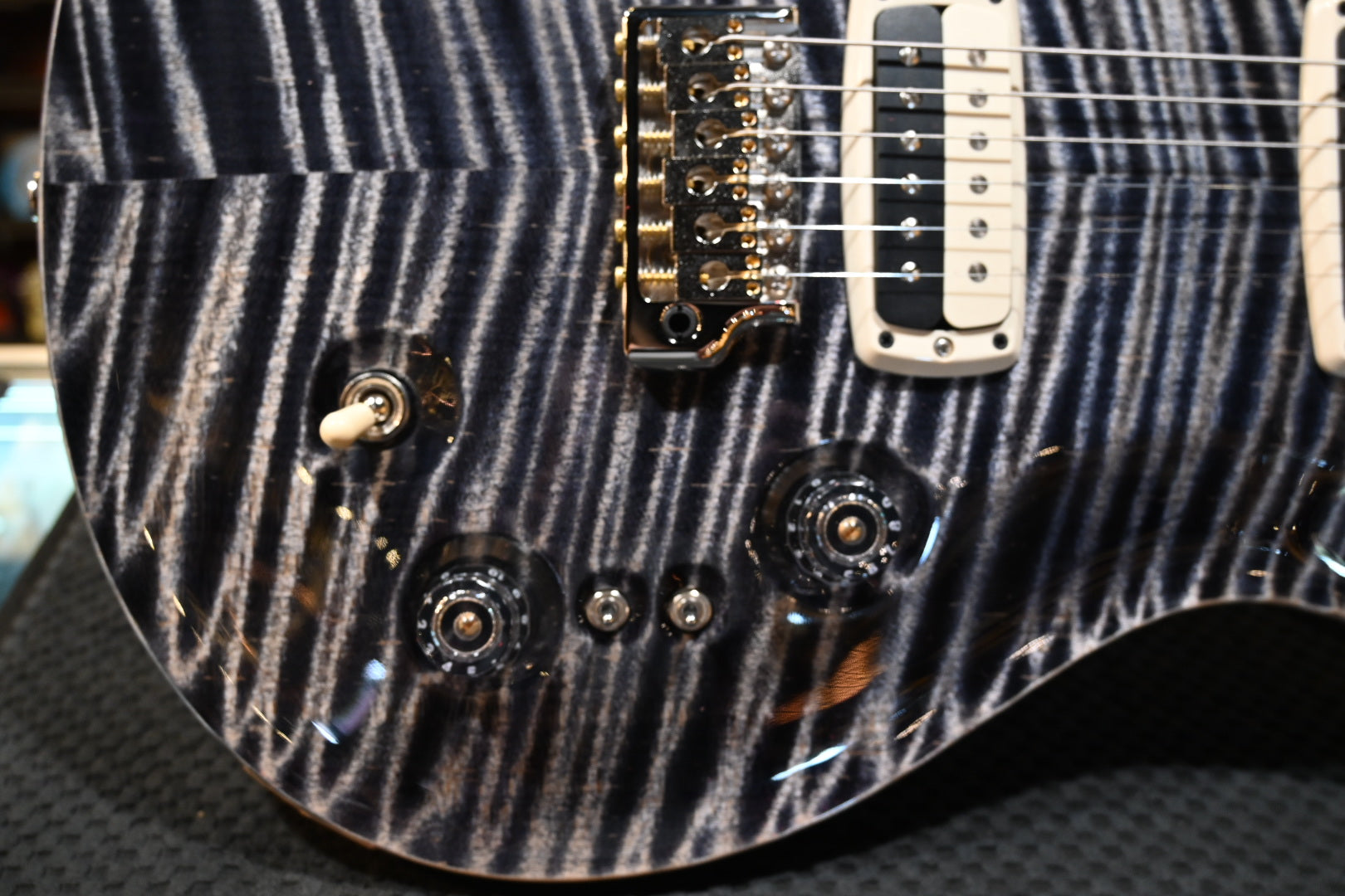 PRS Private Stock John McLaughlin Limited - Charcoal Phoenix Guitar #10717 - Danville Music