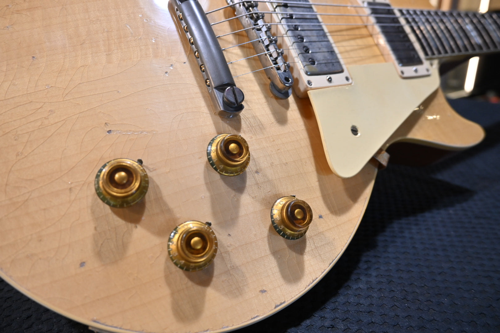 Gibson Custom Shop 1957 Les Paul Standard Reissue Murphy Lab Heavy Aged - Natural Guitar #6115 - Danville Music