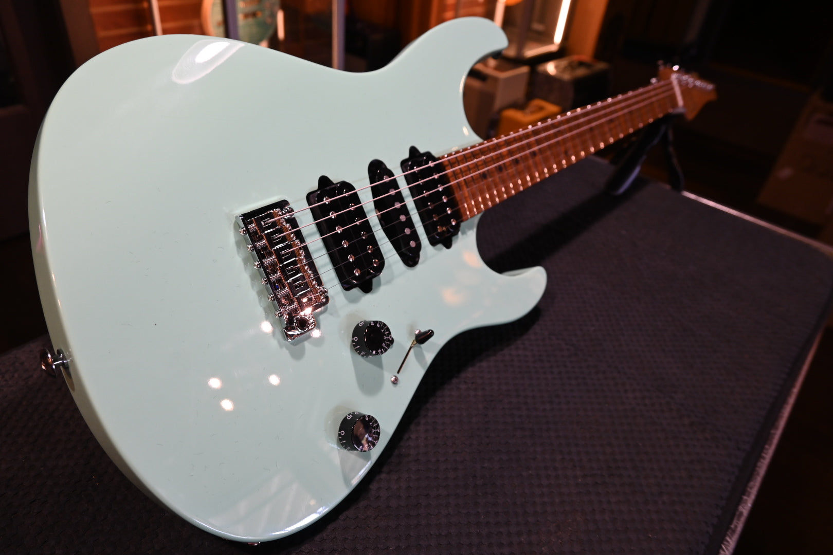 Suhr Modern Antique Limited Edition - Surf Green Guitar #9367 - Danville Music