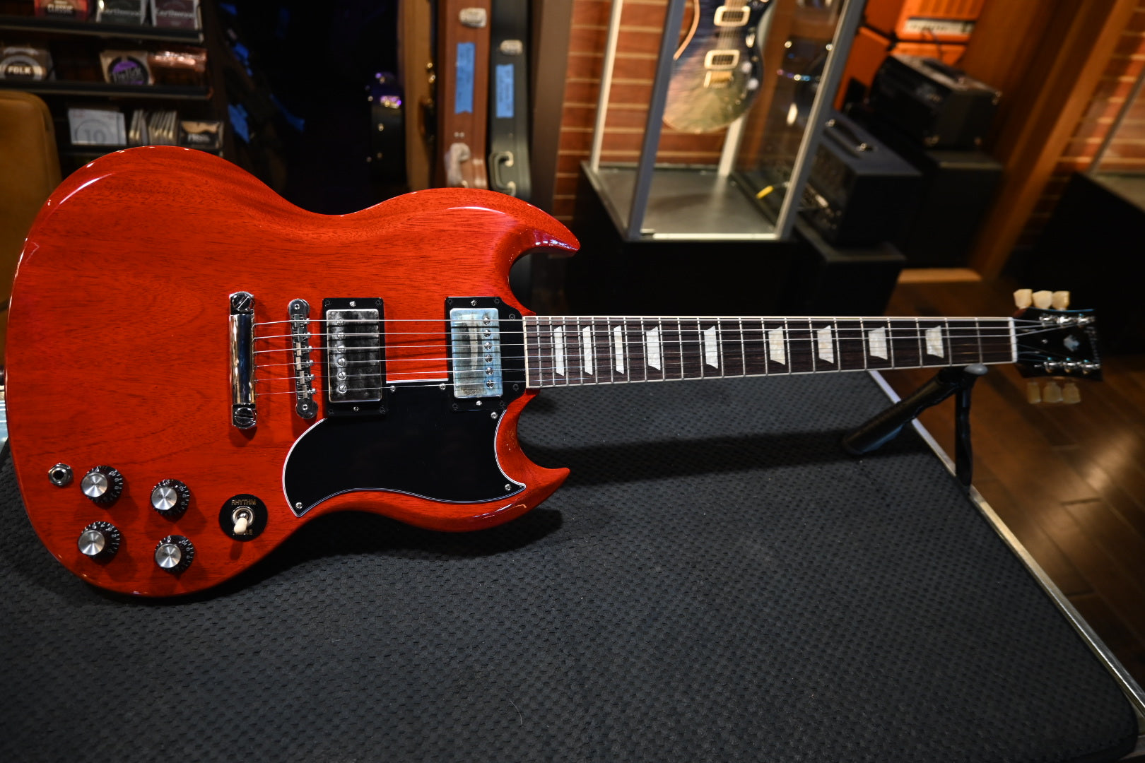 Gibson SG Standard '61 Stop Bar Vintage Cherry Guitar 0228