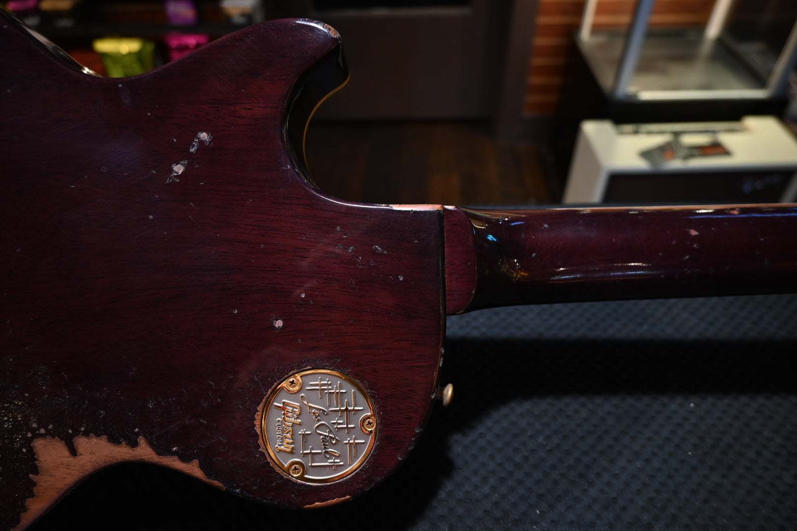 Gibson Custom Shop 1959 Les Paul Standard Reissue Purple Tiger Murphy Lab Heavy Aged - Purple Tiger Guitar #6388 - Danville Music