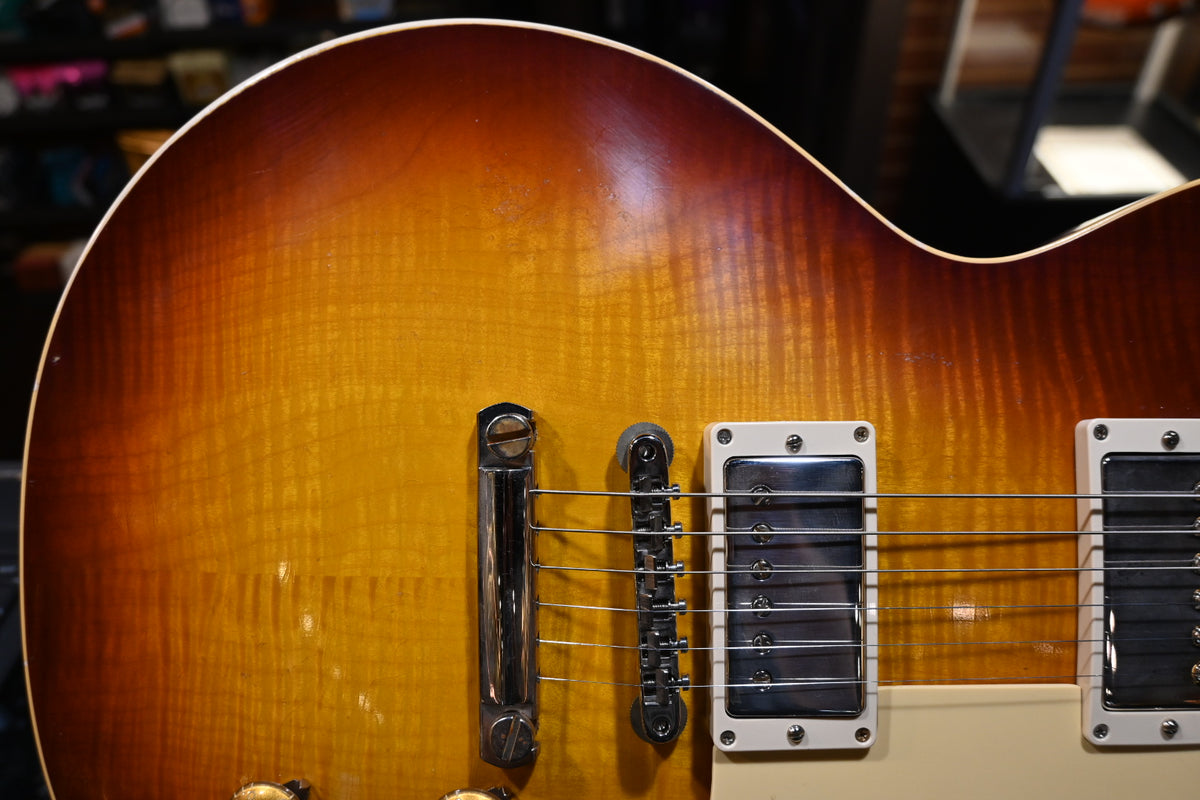 Teaburst Gibson Custom Shop 1959 Les Paul Standard Reissue Murphy Lab Light Aged ...