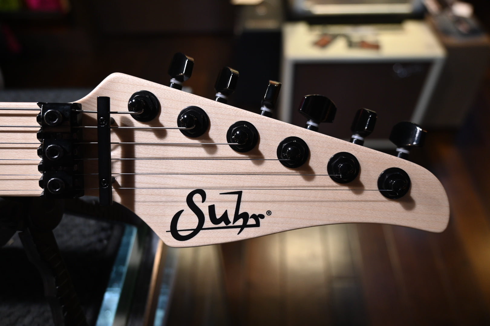 Suhr Standard Thin Burst Limited Edition - Trans Red Guitar #9373 - Danville Music