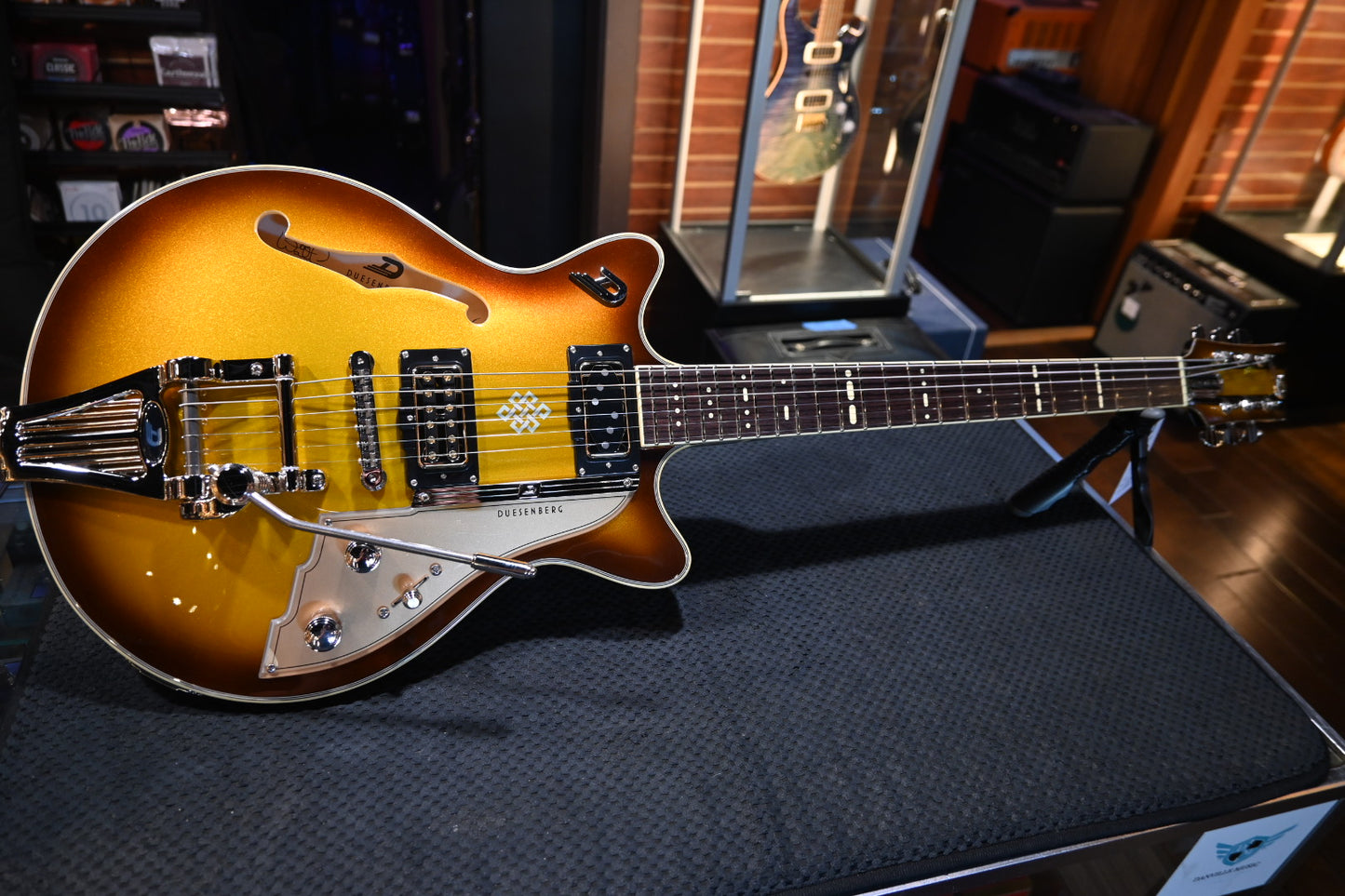 Duesenberg Alliance Series Joe Walsh Signature - Gold Burst Guitar #2809