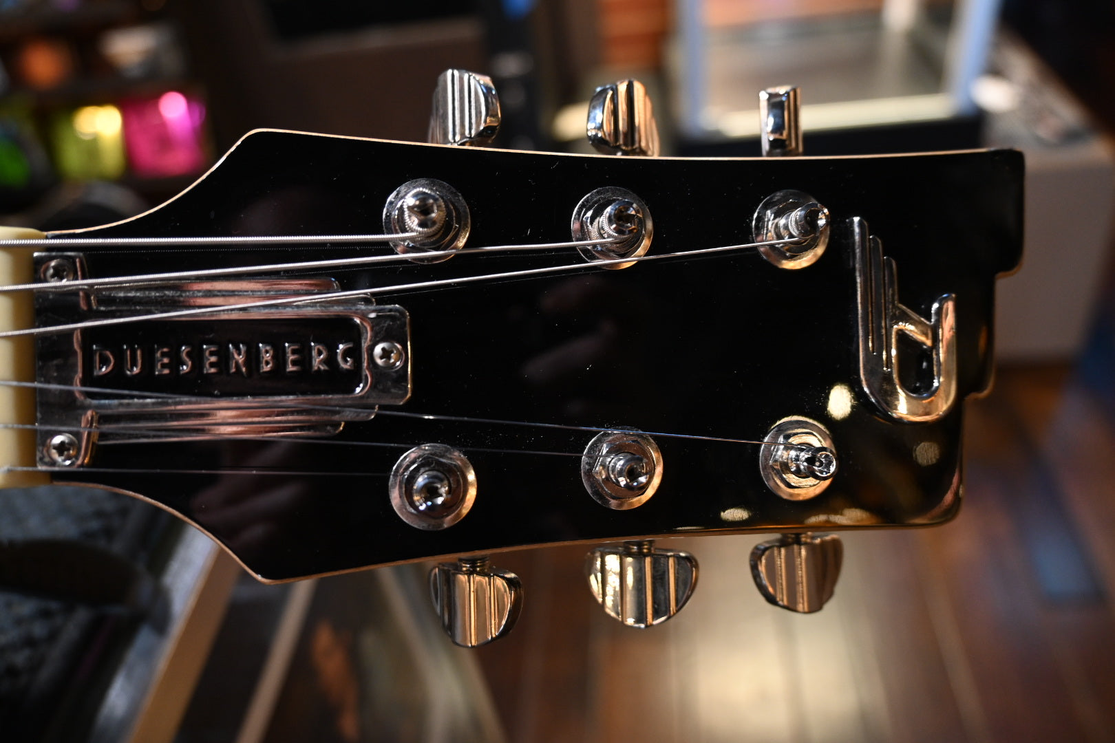 Duesenberg Fullerton TV - Black Guitar #2135 USED - Danville Music
