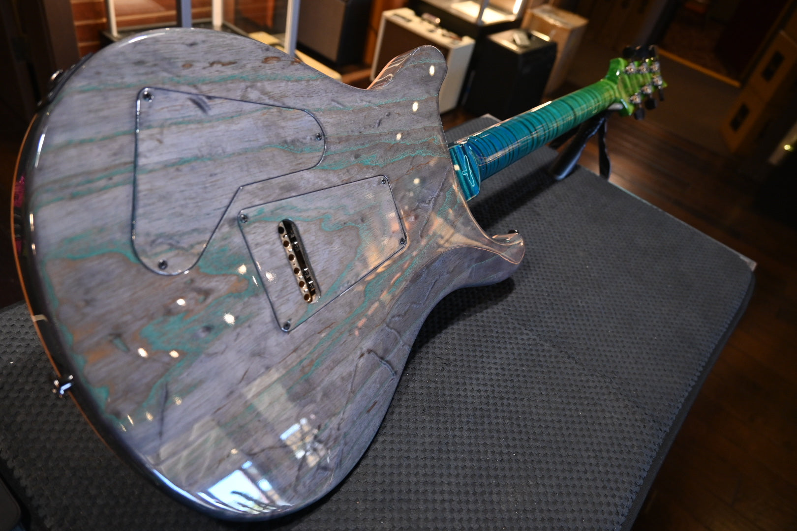 PRS Private Stock Special Semi-Hollow Gothic - Laguna Glow Guitar #10560 - Danville Music