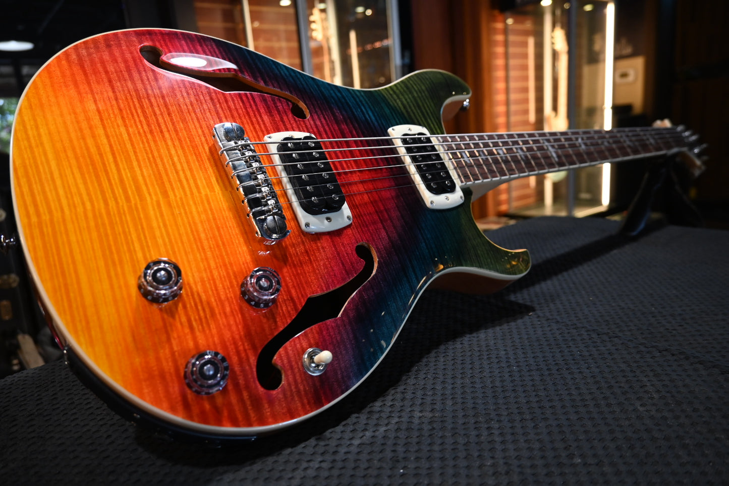PRS SE Ed Sheeran Hollowbody I Piezo Baritone - Kaleidoscope Guitar #3188