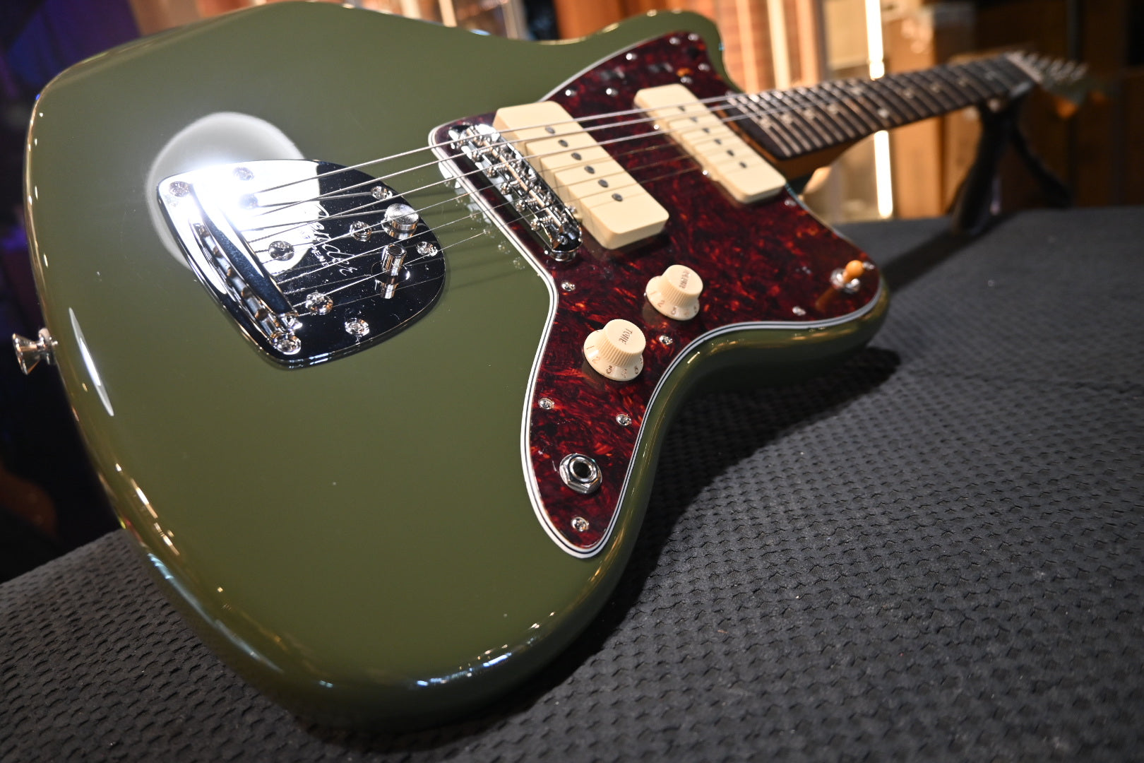 Fender Limited Edition Vintera II ‘50s Jazzmaster - Olive Guitar #7300 - Danville Music