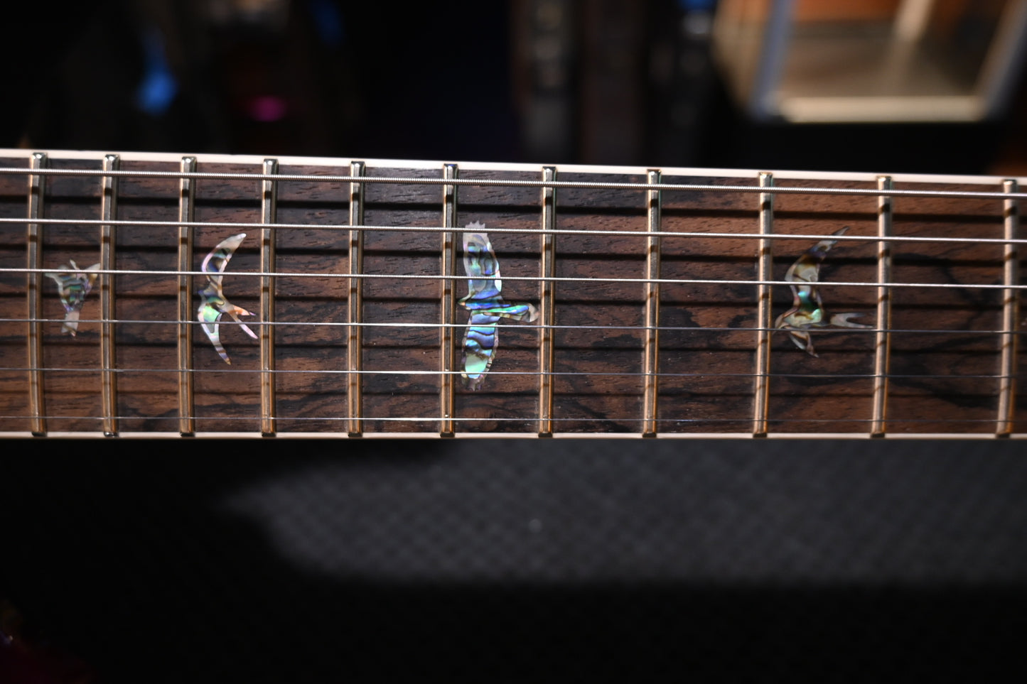 PRS Wood Library McCarty 594 Semi-Hollow Danville Music 35th Anniversary Artist Top - Bahamian Blue Guitar #8203