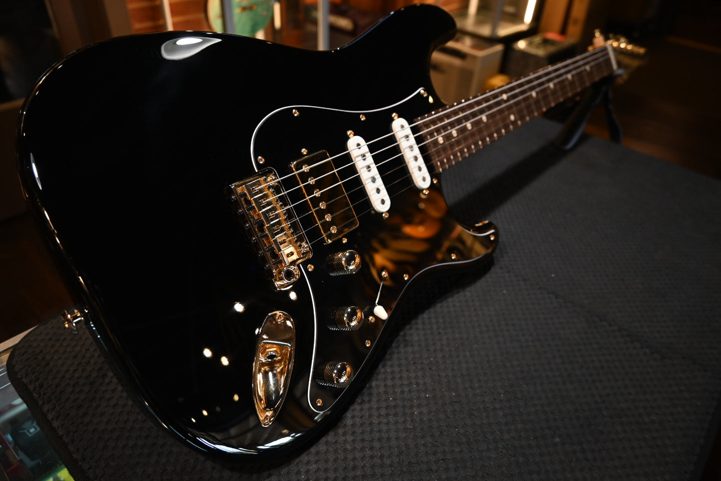 Suhr Custom Classic S - Black Guitar #2914 - Danville Music