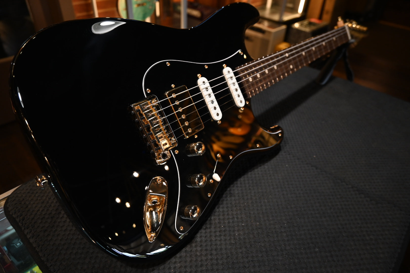 Suhr Custom Classic S - Black Guitar #2914 - Danville Music