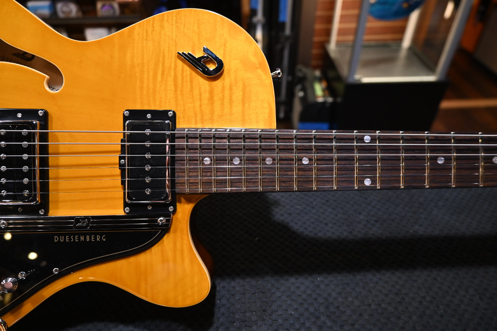 Duesenberg Starplayer CBR - Transparent Honey Guitar #1034 - Danville Music