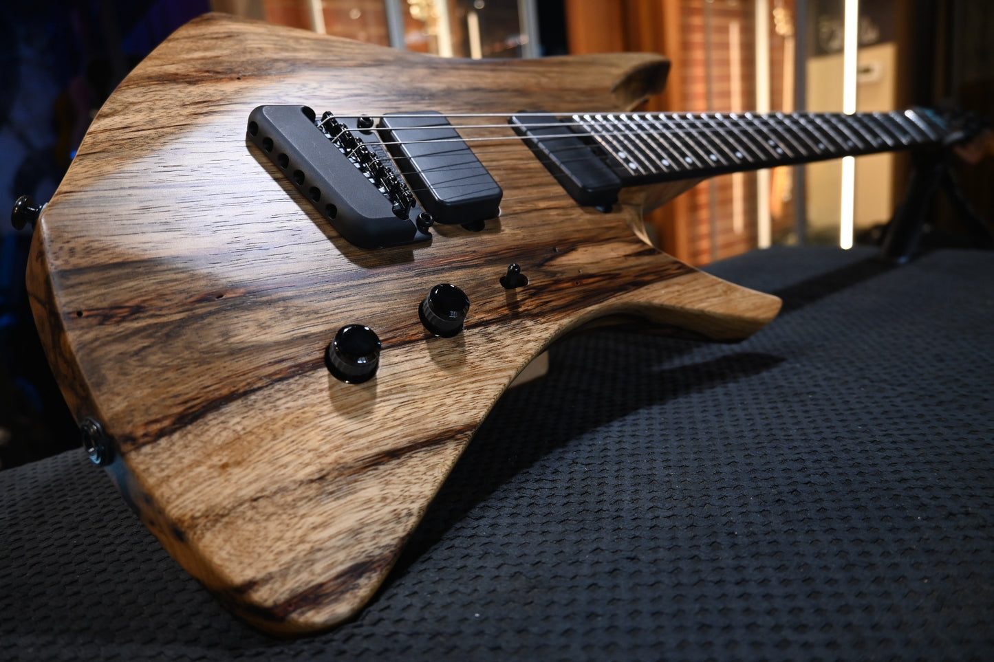 Music Man Kaizen 6 LTD - Black Limba Guitar #2213