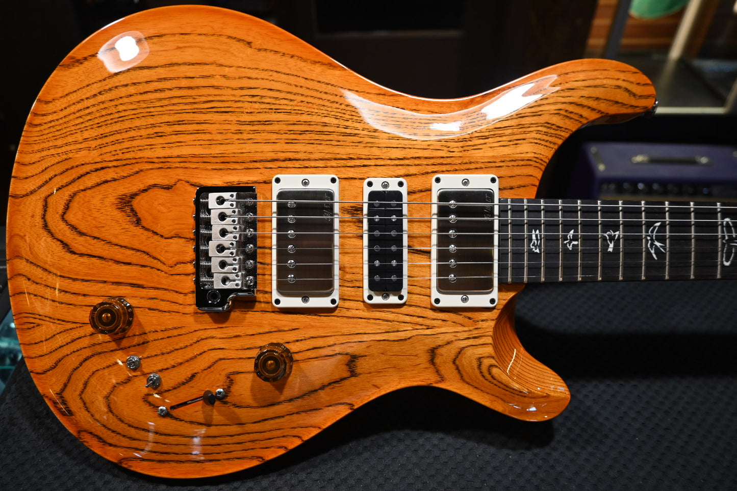 PRS Wood Library Swamp Ash Special - Orange Tabby Guitar #7355 - Danville Music
