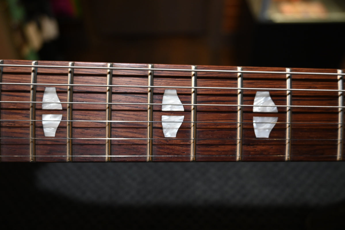 Powers Electric A-Type Select Maple - Moonlight White Ghost Flame Guitar #B507