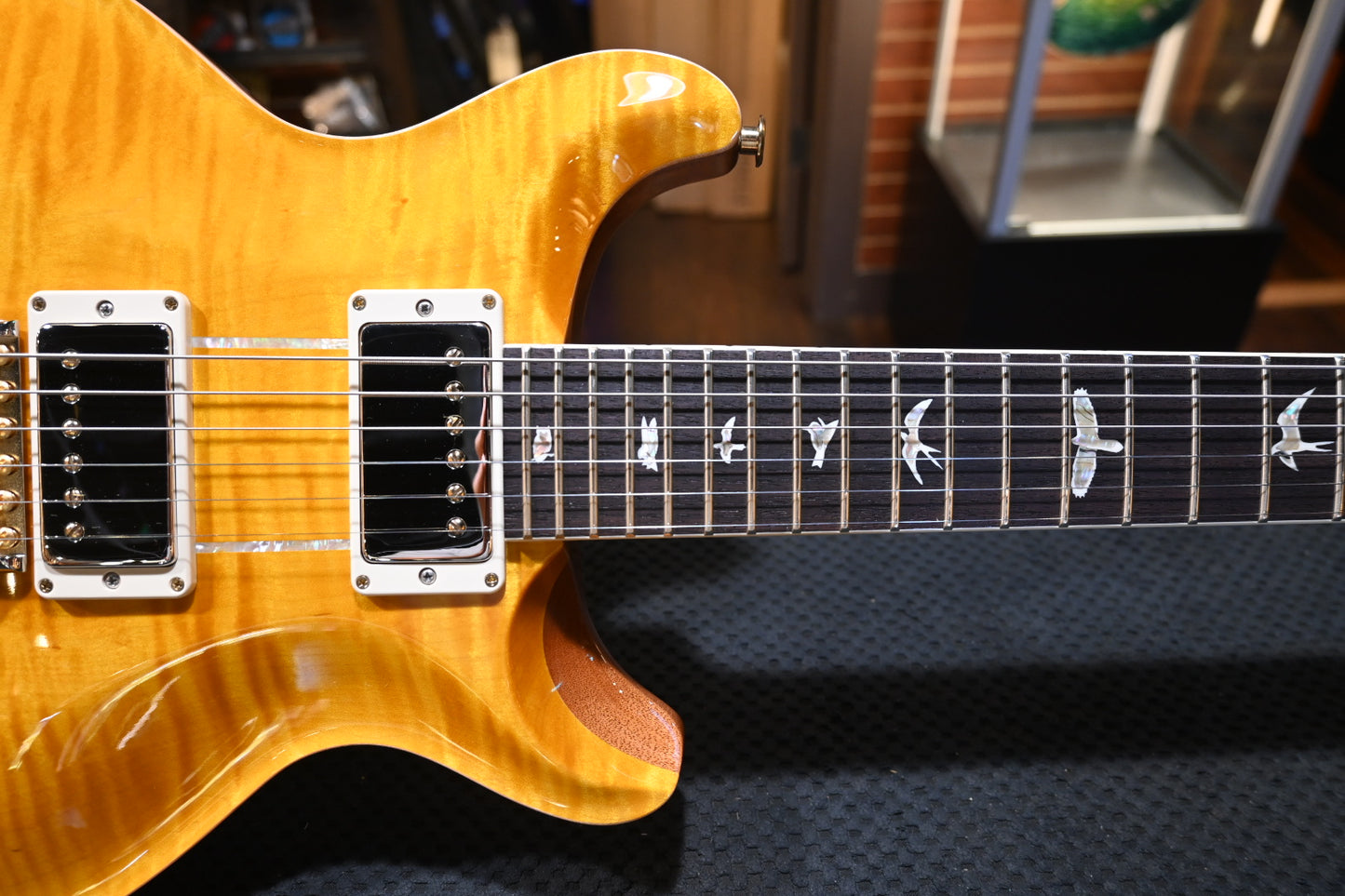 PRS Santana Retro 10-Top 2023 - Santana Yellow Guitar #6838