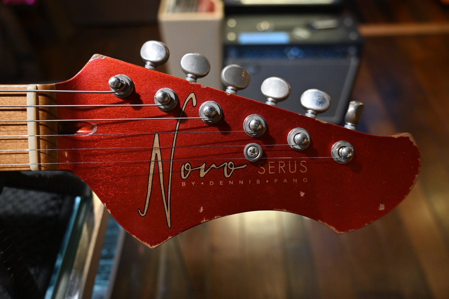 Novo Custom Serus J - Candy Apple Red Guitar #1033