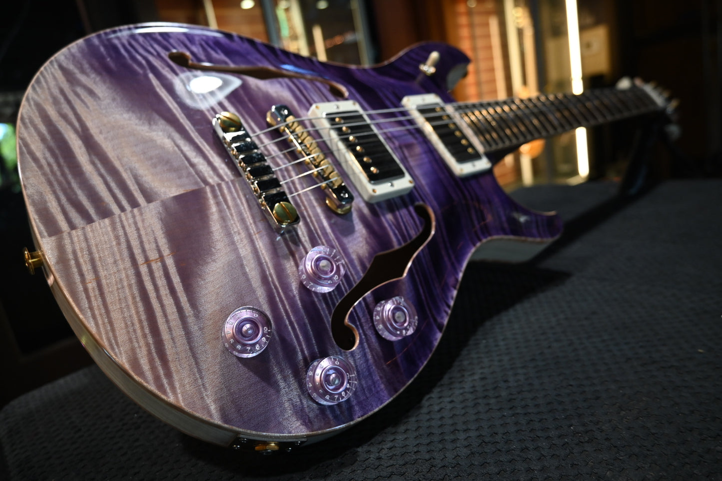 PRS Private Stock McCarty 594 Hollowbody II 2024 - Purple Dragon’s Breath Guitar #10773 - Danville Music