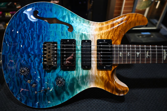 PRS Wood Library Special Semi-Hollow Danville Music 35th Anniversary Artist Top - Beach Fade Guitar #5864