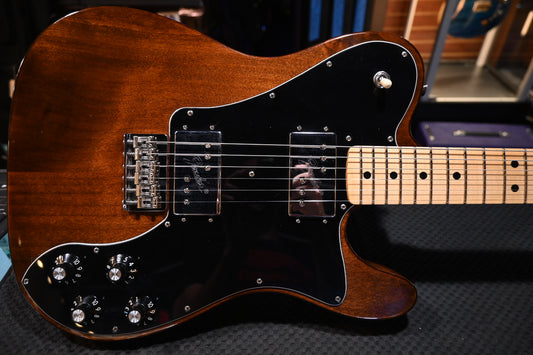 Fender Custom Shop 1972 Telecaster Deluxe 2022 - Aged Walnut Guitar #0292 - Danville Music
