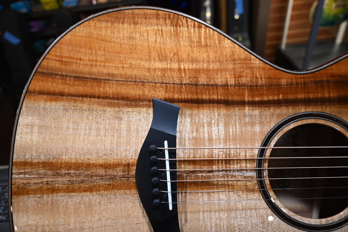 Custom 4501 Taylor Custom 722e 12-Fret AA Koa/AA Koa Guitar 4501 | Danville Music