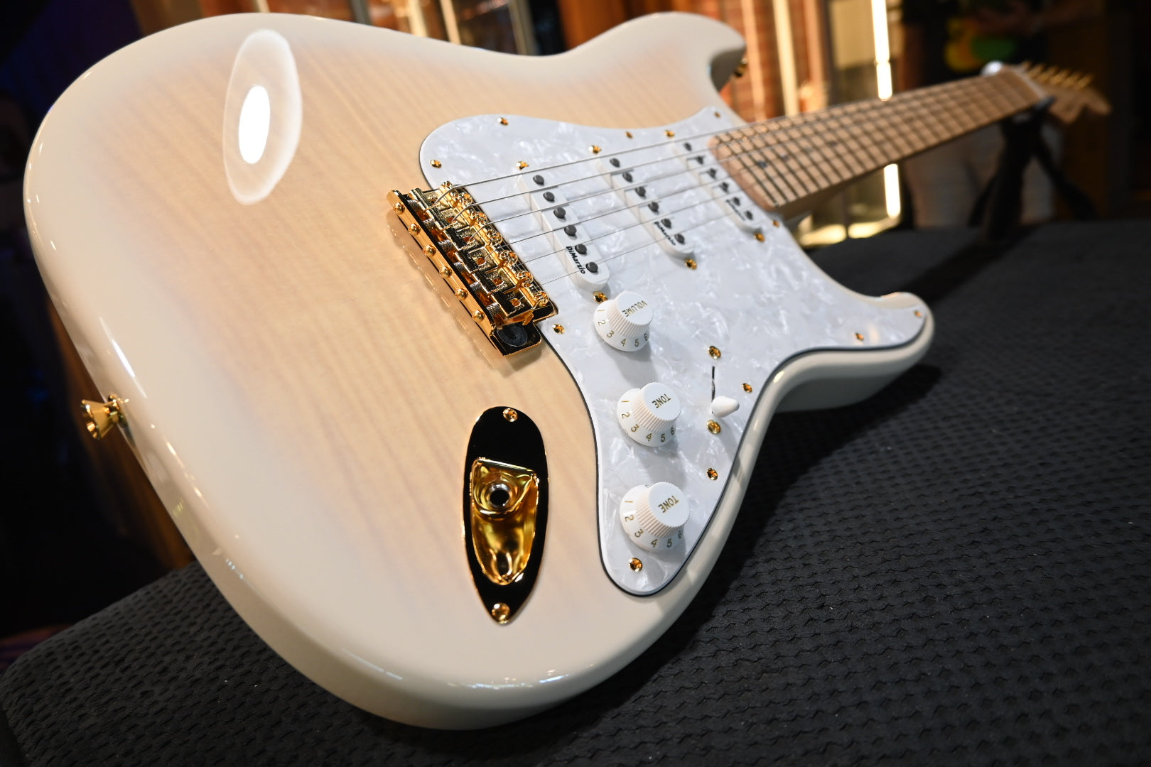 Fender Richie Kotzen Stratocaster - Transparent White Burst Guitar #1207 - Danville Music