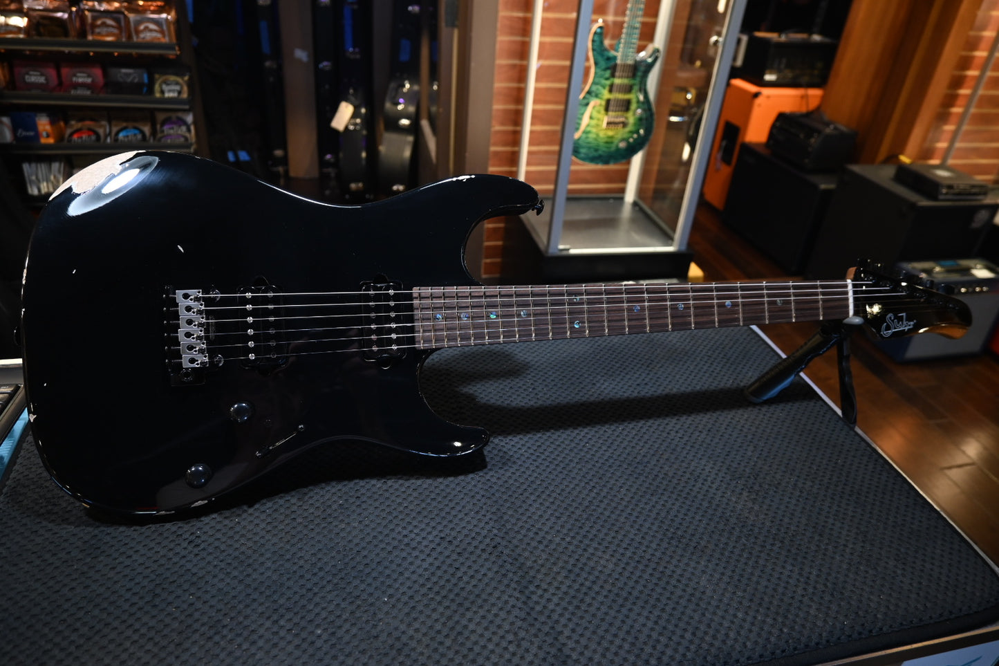 Suhr Custom Standard Antique - Black Guitar #2751