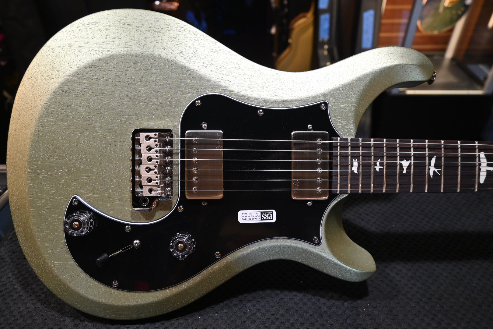 PRS S2 Standard 22 Satin - Mavis Mint Metallic Guitar #1590 - Danville Music
