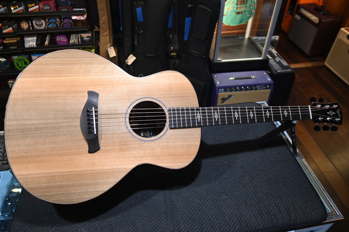 Taylor Custom Gold Label Super Auditorium Sinker Cypress/Honduran Rosewood Guitar #5074