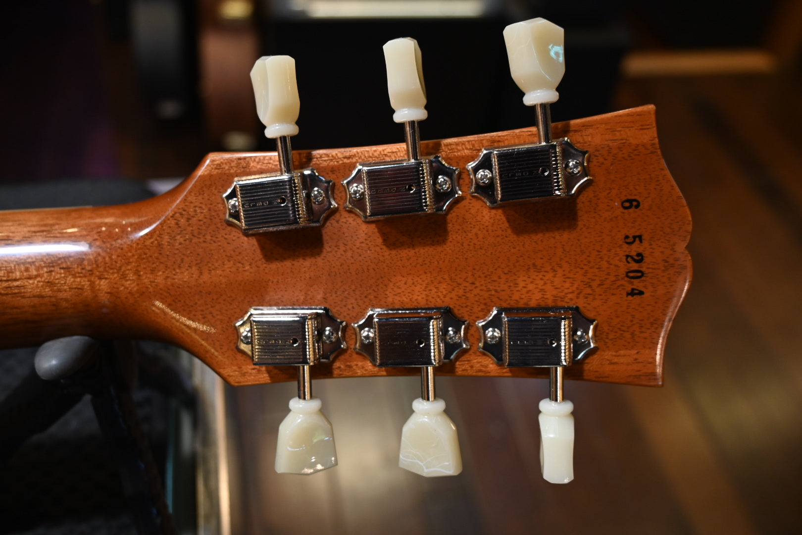 Gibson Custom Shop 1956 Les Paul Standard Reissue Goldtop VOS PSL - Double Gold Guitar #5204 - Danville Music