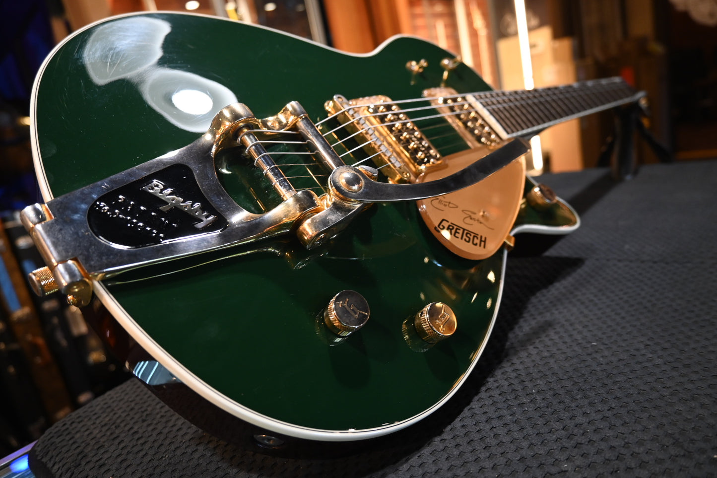 Gretsch Elliot Easton Bigsby G6128TEE - Cadillac Green Guitar #2716