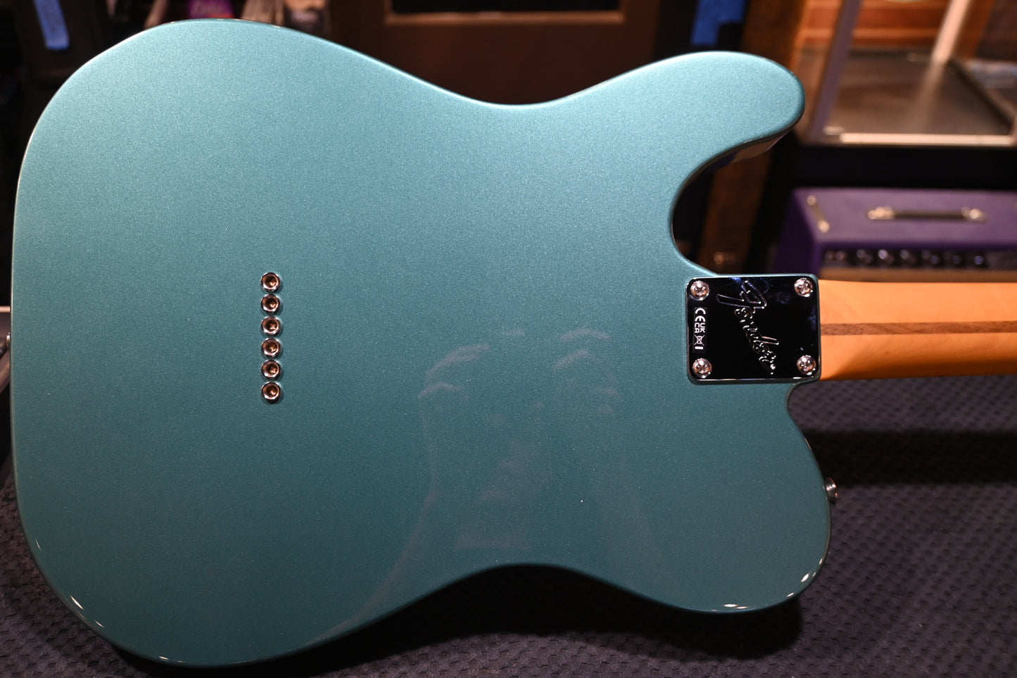 Fender American Professional Classic Telecaster - Faded Sherwood Green Metallic Guitar #8759