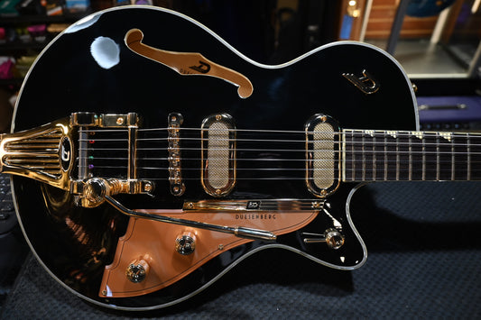Duesenberg Starplayer TV Phonic - Black Guitar #0379 USED - Danville Music