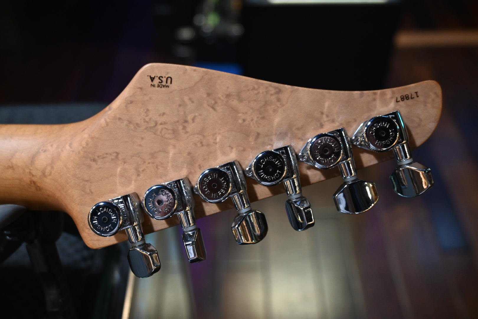 Suhr Custom Classic T 2012 Flamed Redwood - Natural Guitar #7887 - Danville Music