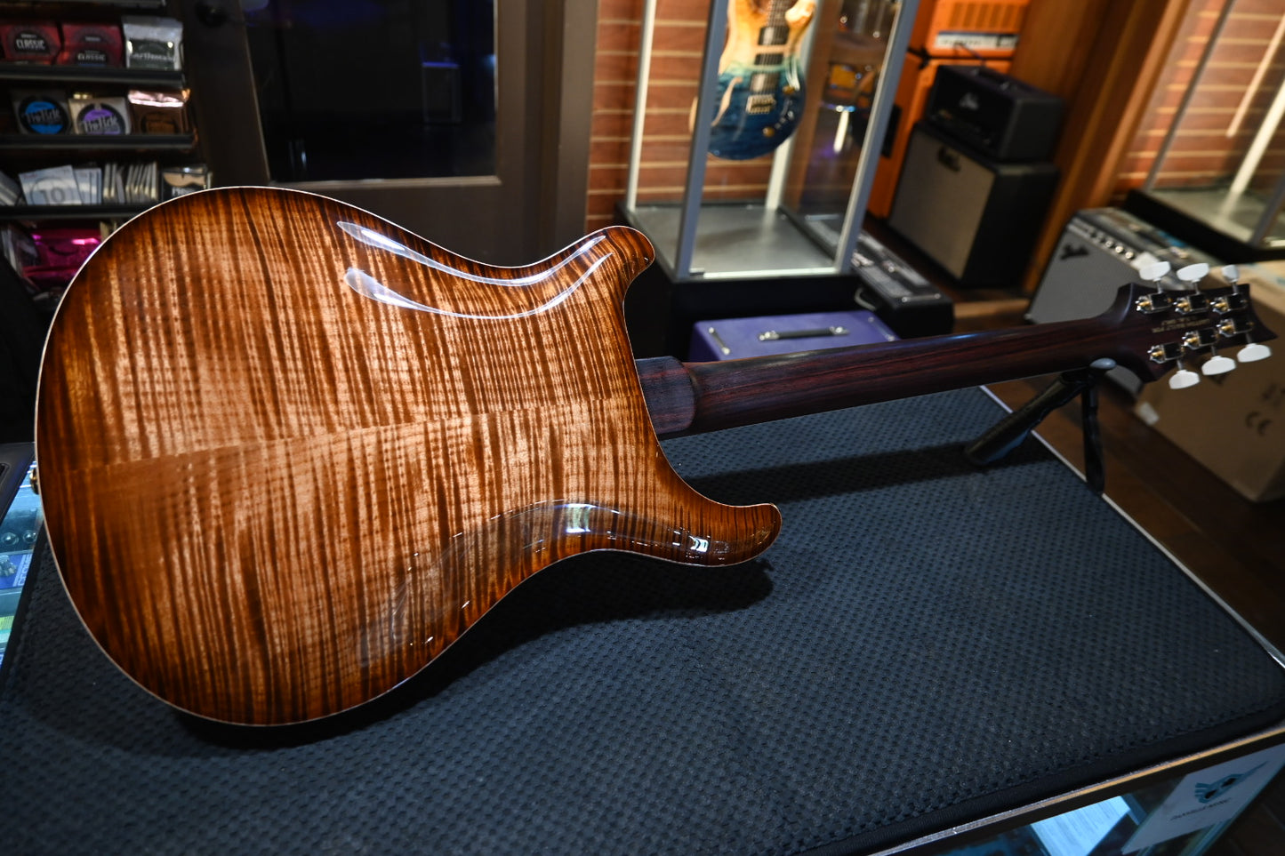 PRS Wood Library McCarty 594 Hollowbody II 10-Top 2024 - Copperhead Burst Guitar #4286 - Danville Music