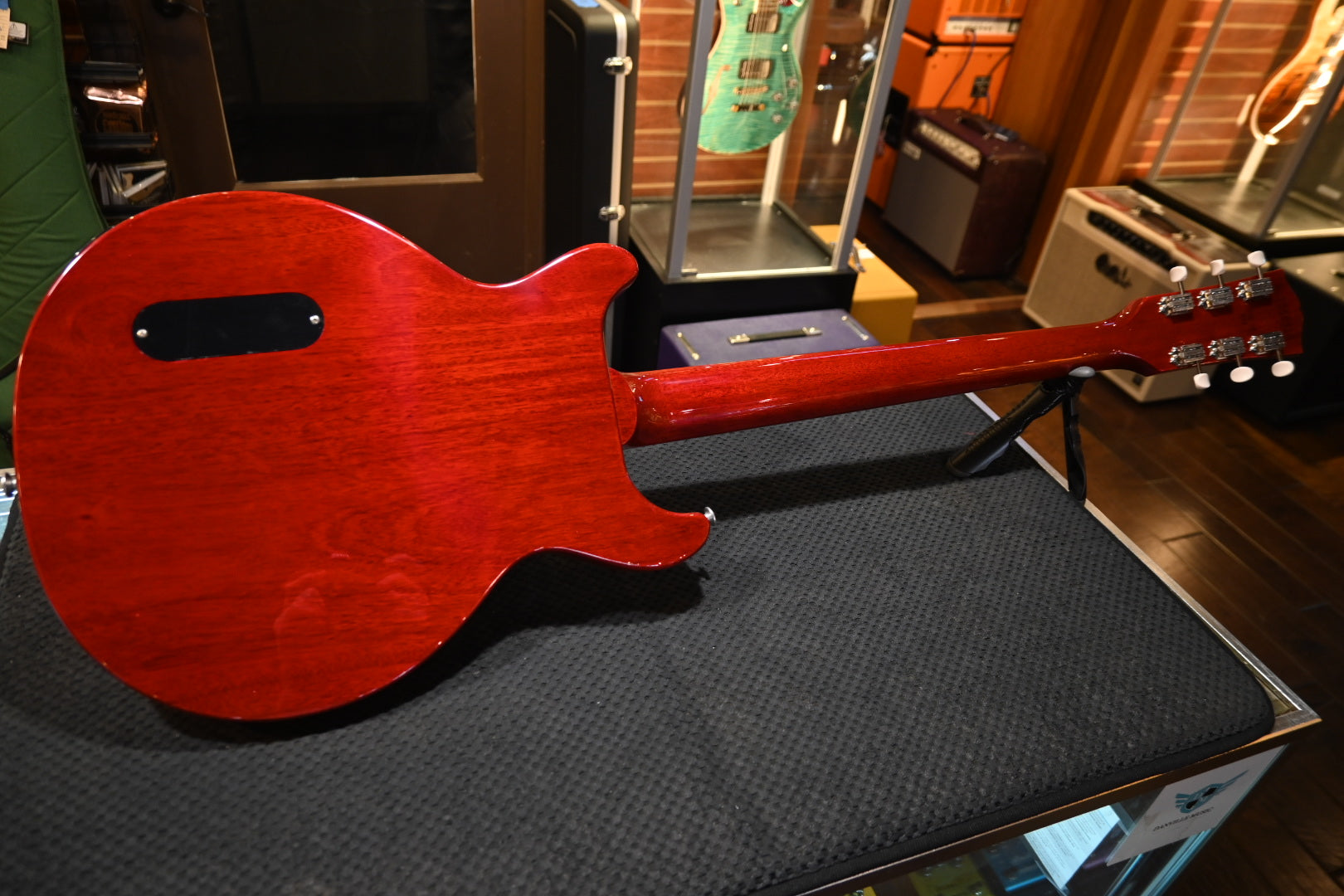 Gibson Les Paul Junior Double Cutaway Vintage Cherry Guitar 0013