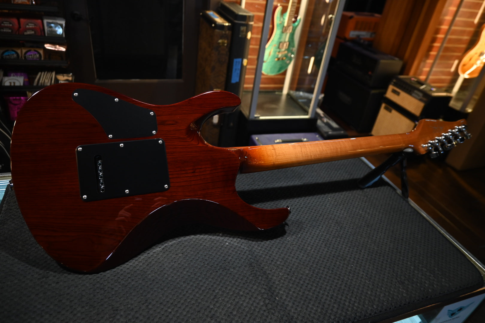 Suhr Modern Set Neck Limited Edition - Teal Fade Guitar #7147 - Danville Music