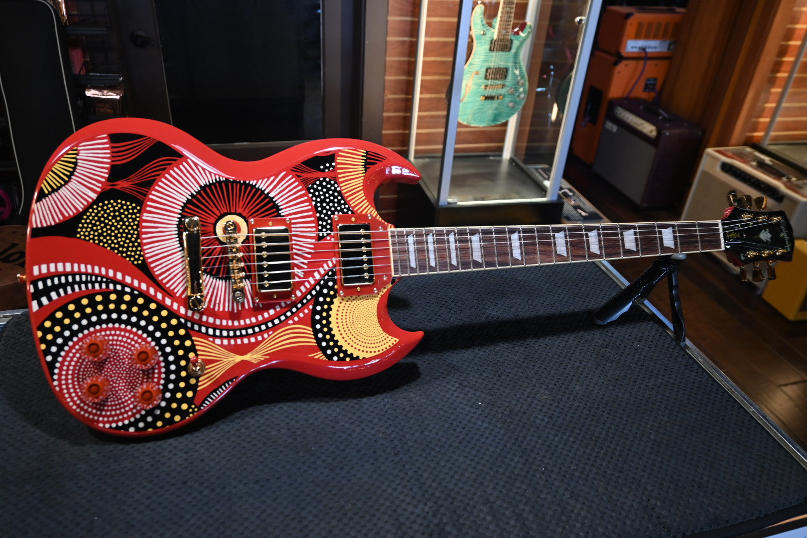 Epiphone Fatoumata Diawara SG - Ember Red Guitar #3327 - Danville Music