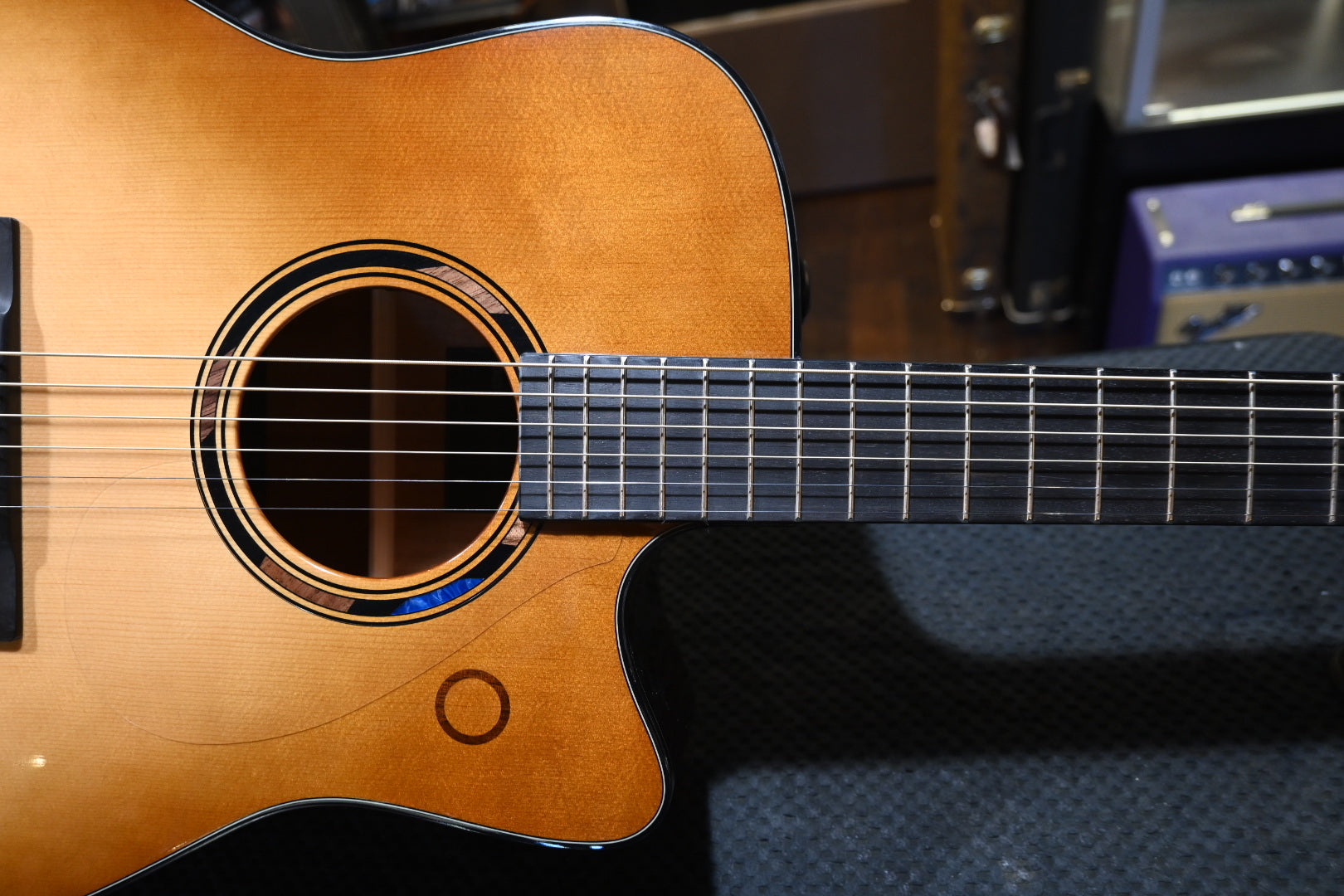Yamaha TAG3 C Transacoustic - Sandburst Guitar #0441 - Danville Music