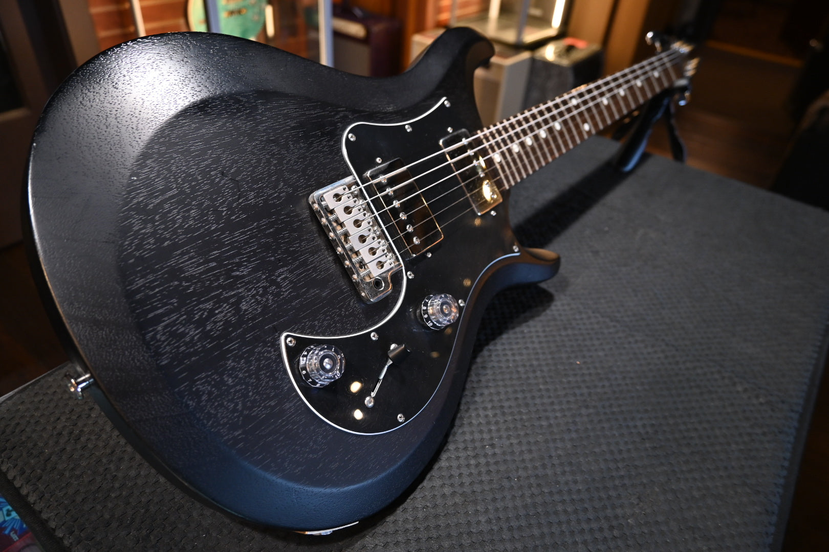 PRS S2 Standard 24 Satin - Charcoal Guitar #5015 - Danville Music