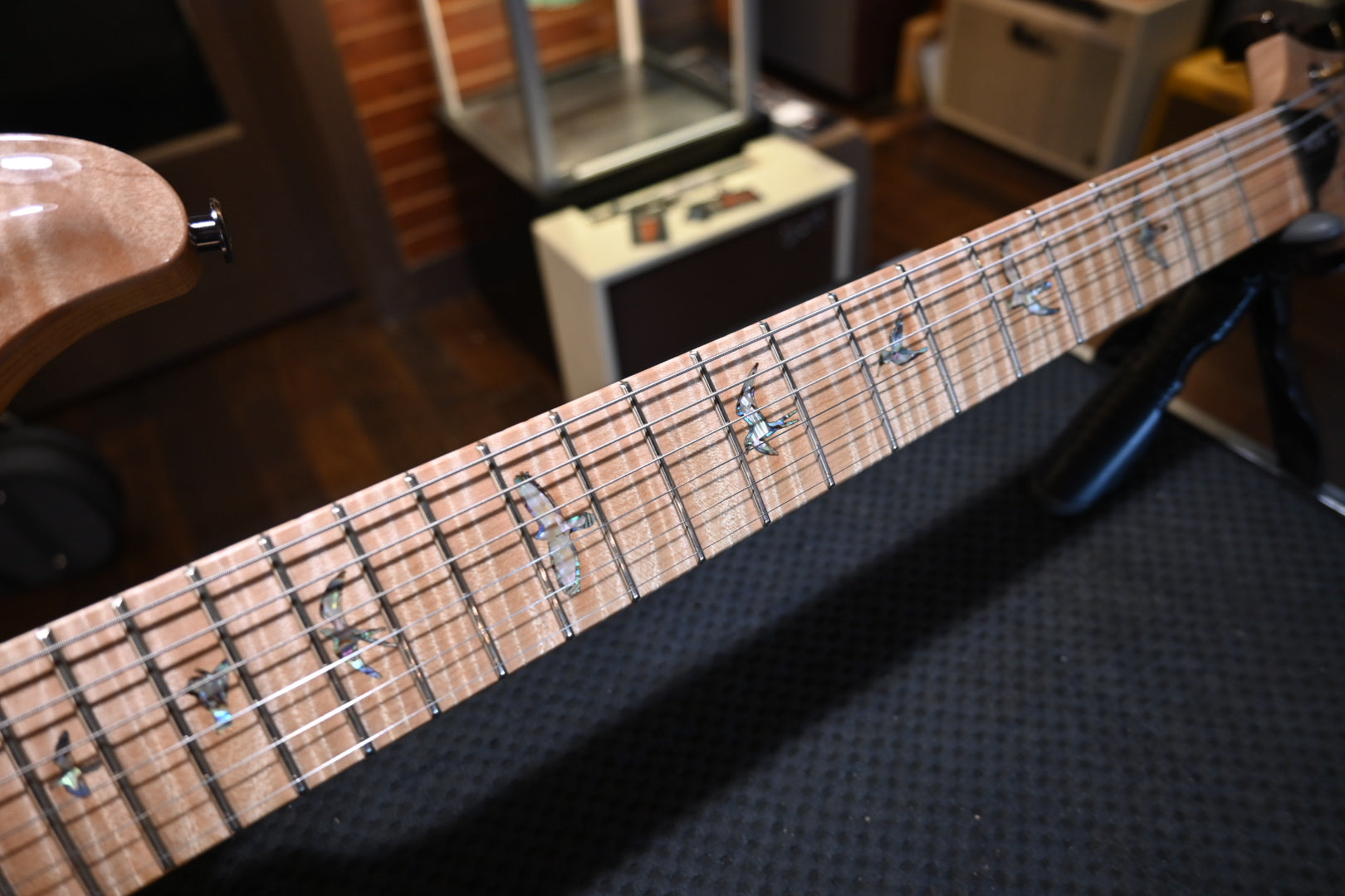 PRS Wood Library Special Semi-Hollow 10-Top 2024 - Natural Guitar #5196 - Danville Music