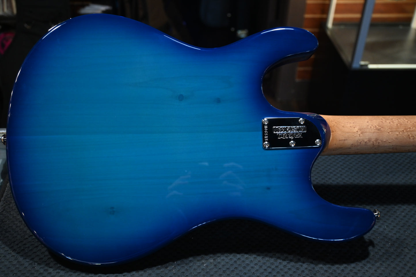 Music Man Steve Morse Signature - Morse Blue Burst Guitar #6515