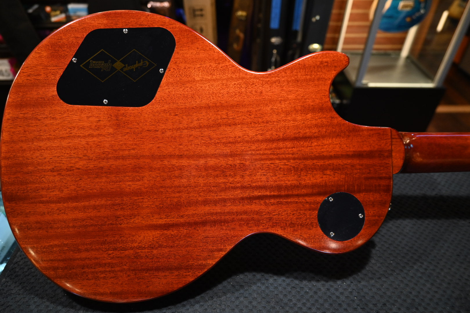 Epiphone Inspired by Gibson Custom 1960 Les Paul Standard Reissue - Iced Tea Burst Guitar #5738 - Danville Music
