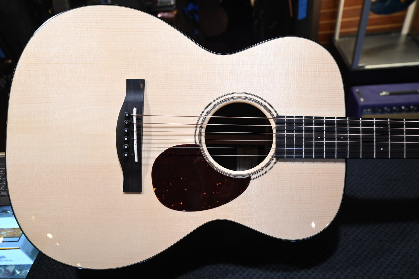 Santa Cruz OM Pre-War 2023 Adirondack Spruce/Indian Rosewood Guitar #5912 - Danville Music