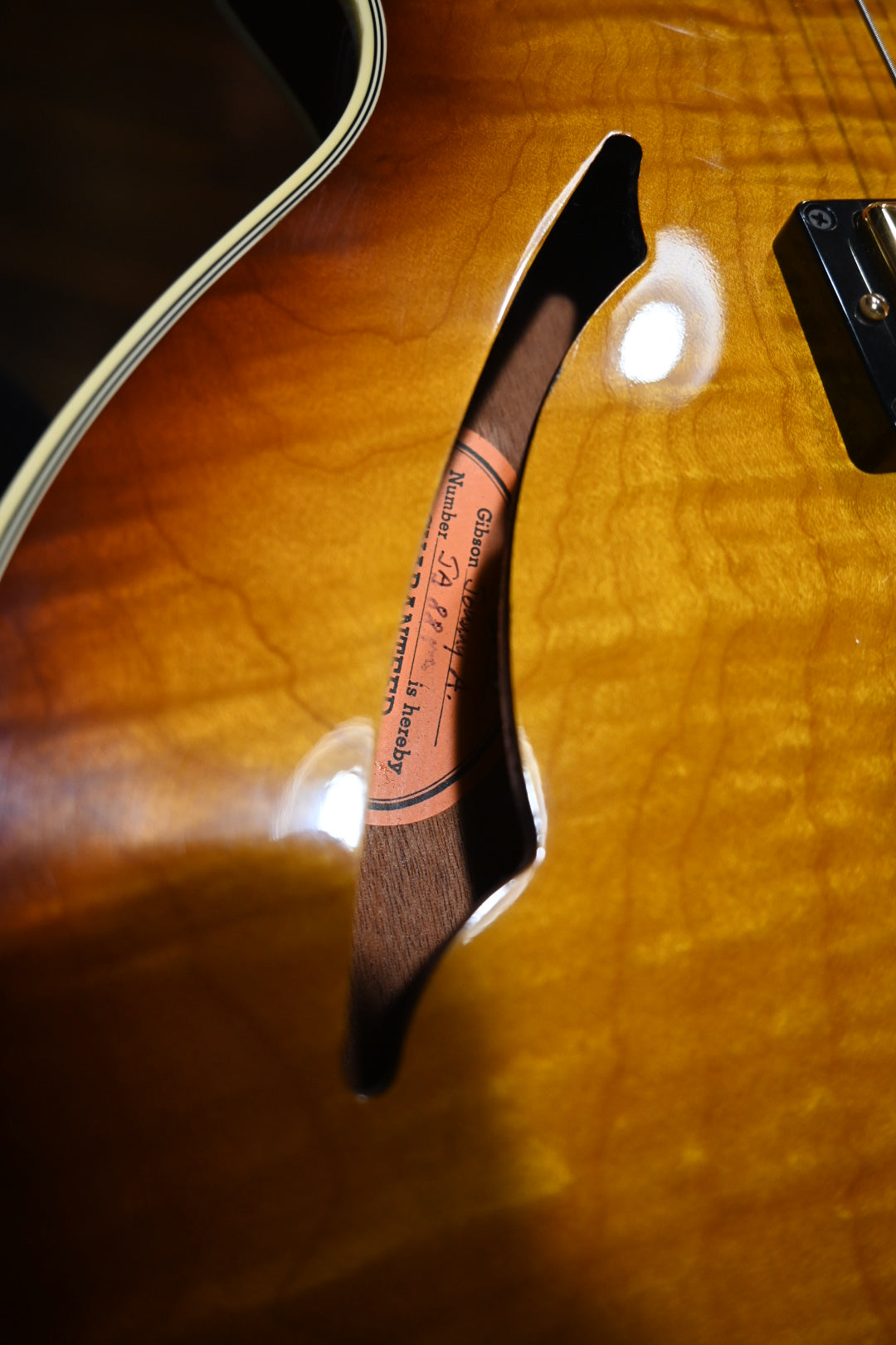 Gibson Custom Shop Johnny A - Sunset Glow Guitar #881