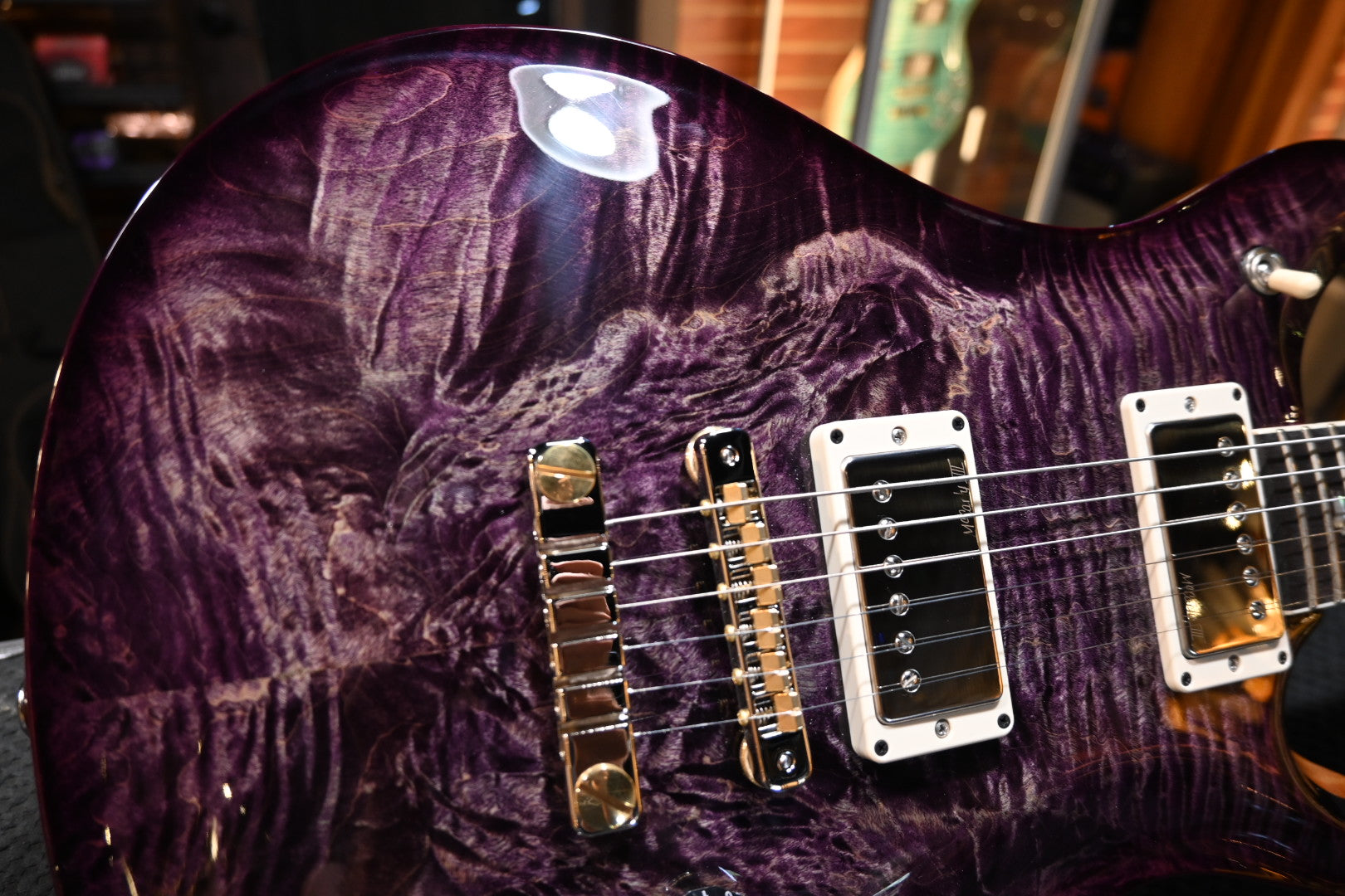 PRS McCarty 594 - Trans Purple Burst Guitar #9535 - Danville Music