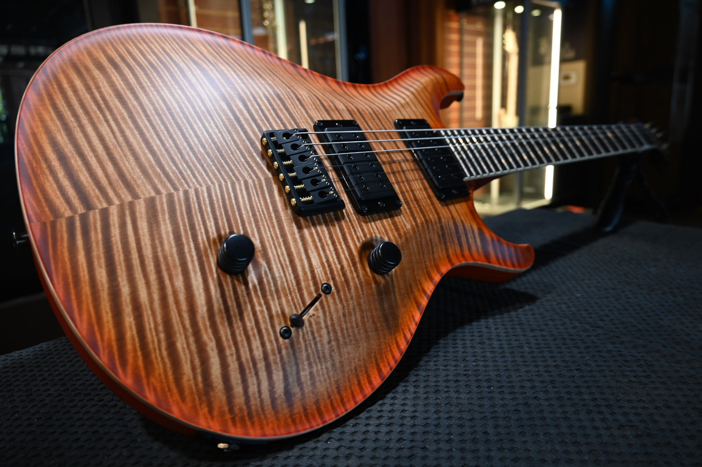 PRS Wood Library Holcomb 10-Top - Autumn Sky Satin Guitar #0437