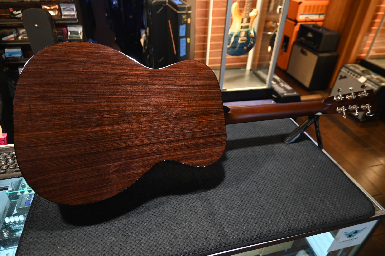 Santa Cruz OM Pre-War 2023 Adirondack Spruce/Indian Rosewood Guitar #5912 - Danville Music