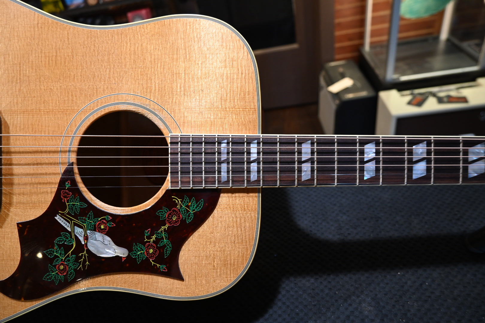 Gibson Custom Shop 1963 Dove 2025 Murphy Lab Light Aged - Dark Natural Guitar #5061 - Danville Music